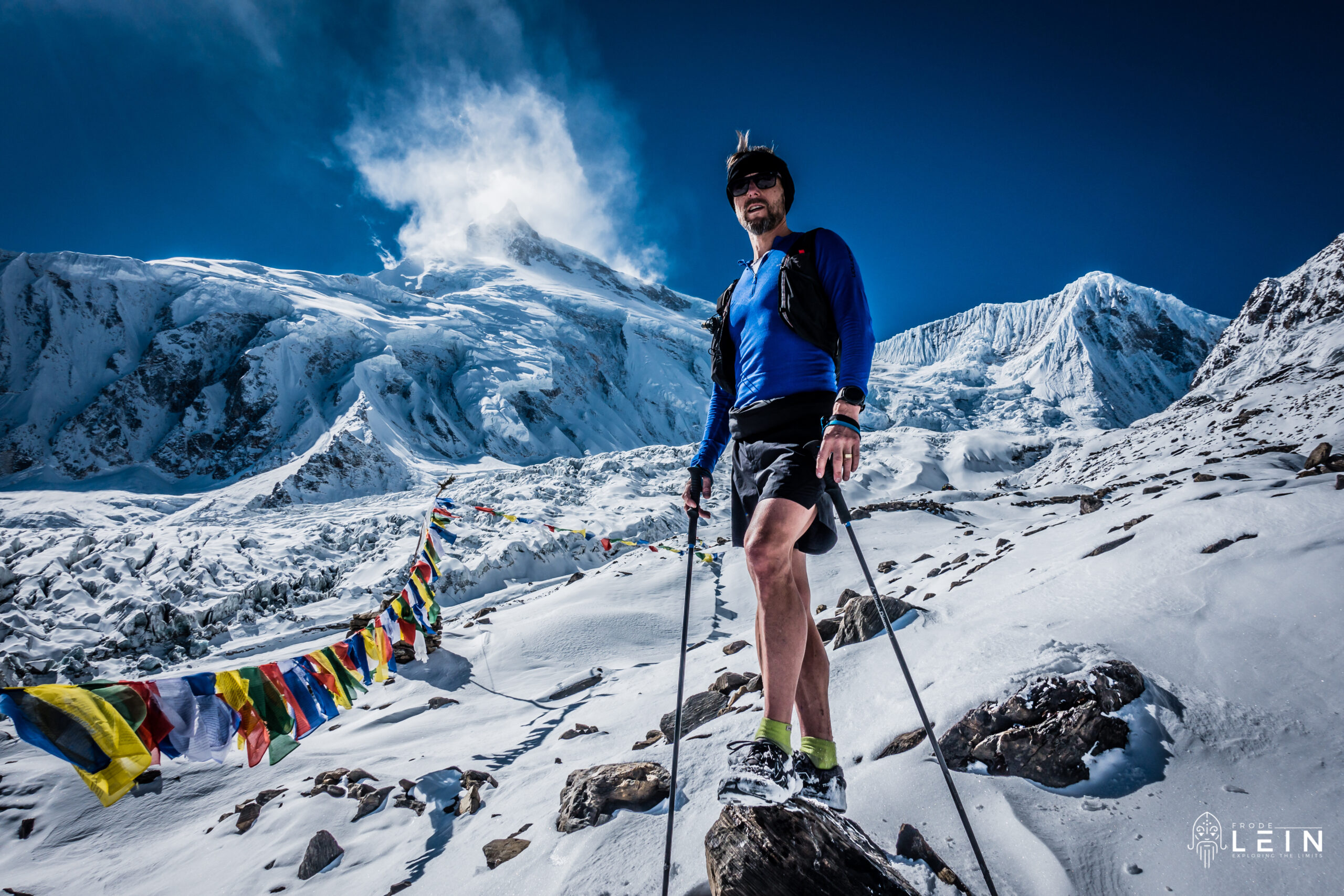 Klokka mi for ultraløp var perfekt for  Manaslu-passet i Himalaya, Nepal. 