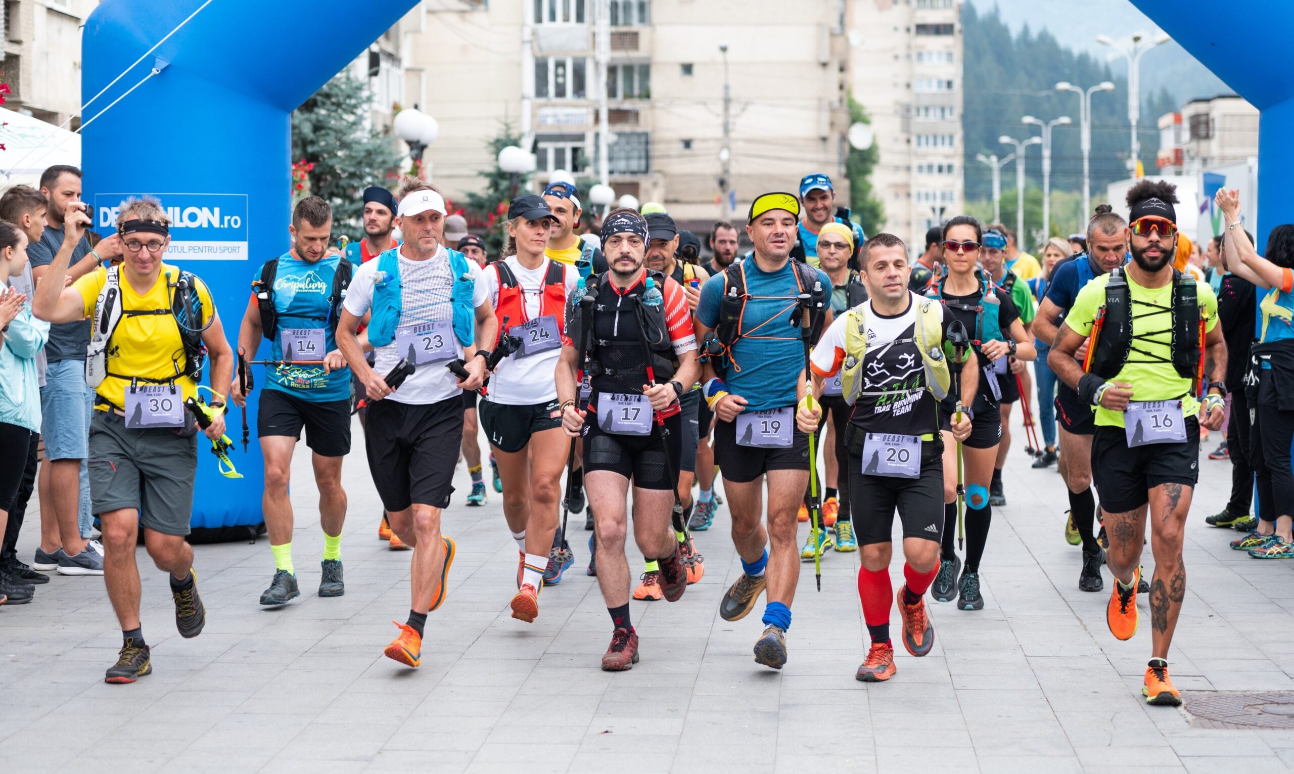 The beast. Bucovina ultra rocks Skreddersaum av datafelt for trening og konkurranse