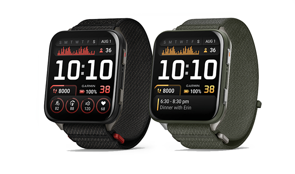 Oppdag Garmin Venu X1 – superslank smartklokke med 2″ AMOLED-skjerm, avansert helseovervåking og mer enn 100 sportsapper.