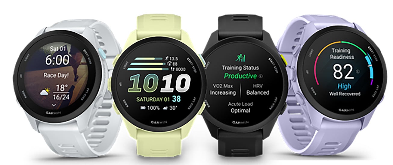Garmin Forerunner 70, 170 og 170 Music løpeklokker for nye og nysgjerrige løpere